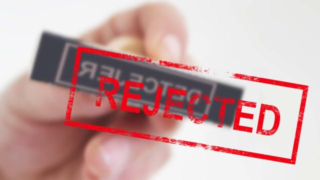 Bitcoin rejected
