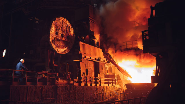 china steel production