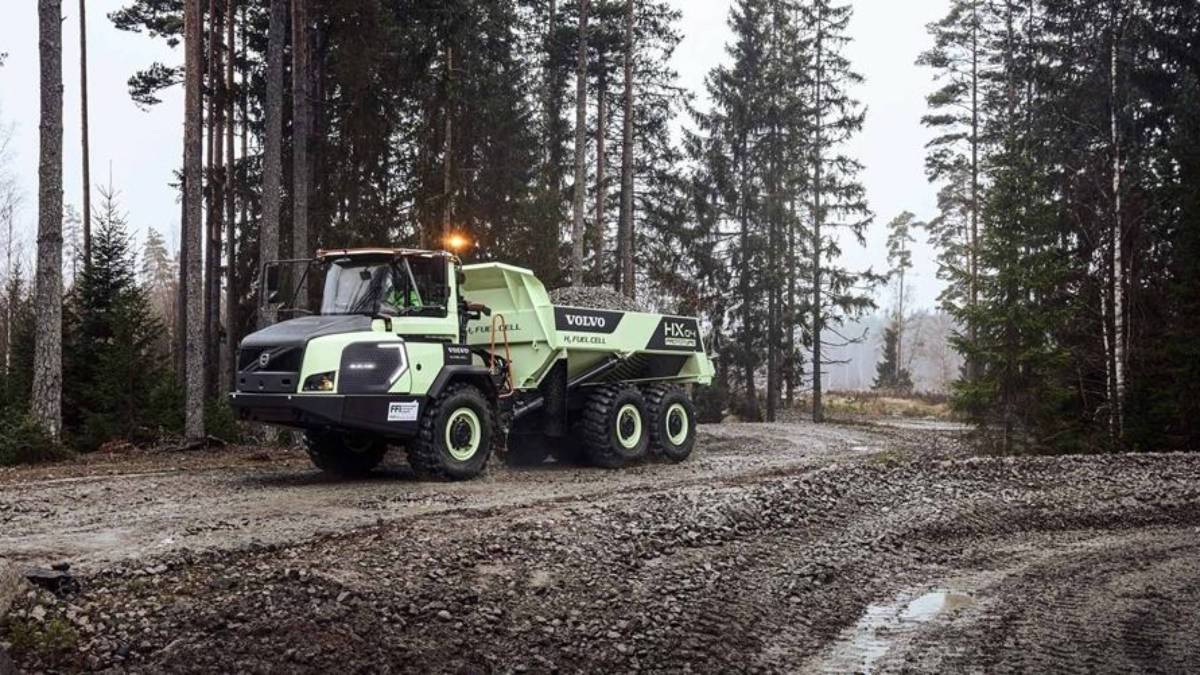 volvo hydrogen hauler