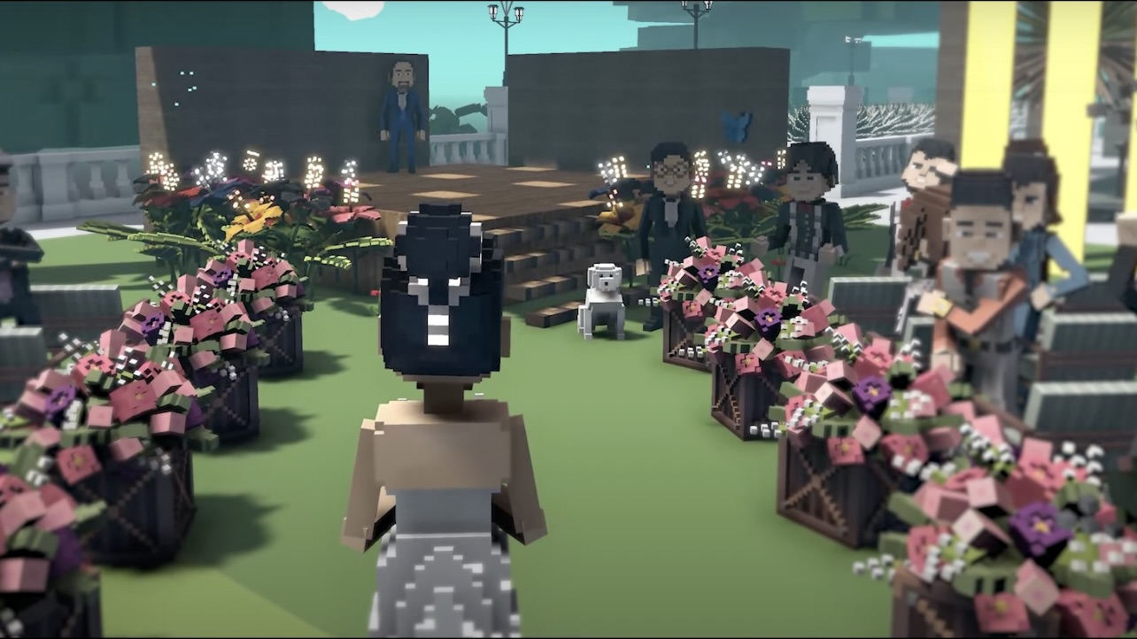 The Sandbox metaverse wedding