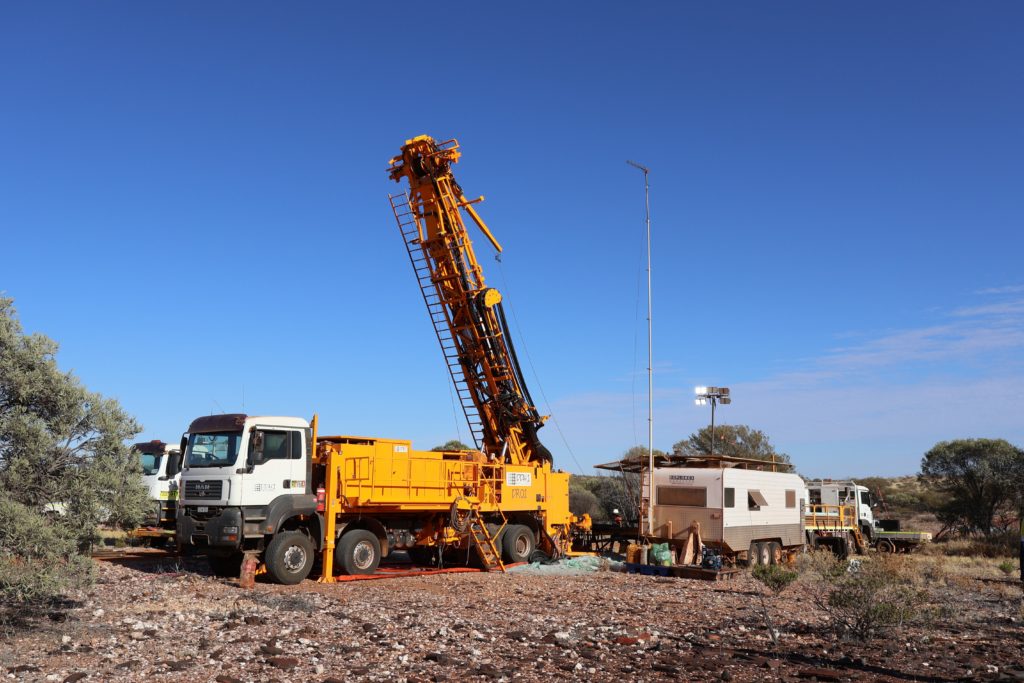 RDT drilling in the WA desert for lithium
