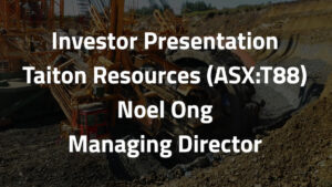 Taiton Resources ASX T88