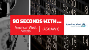 American West Metals ASX AW1