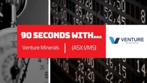 Venture Minerals ASX VMS 90 second