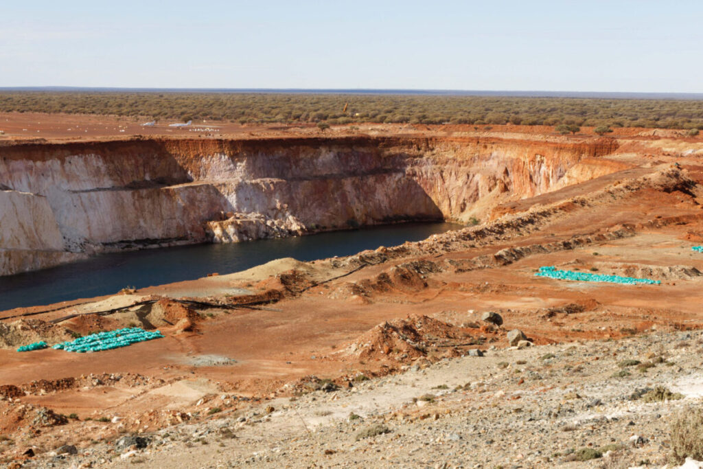The Youanmi gold mine in the Mid West of WA, 500km north-east of Perth.