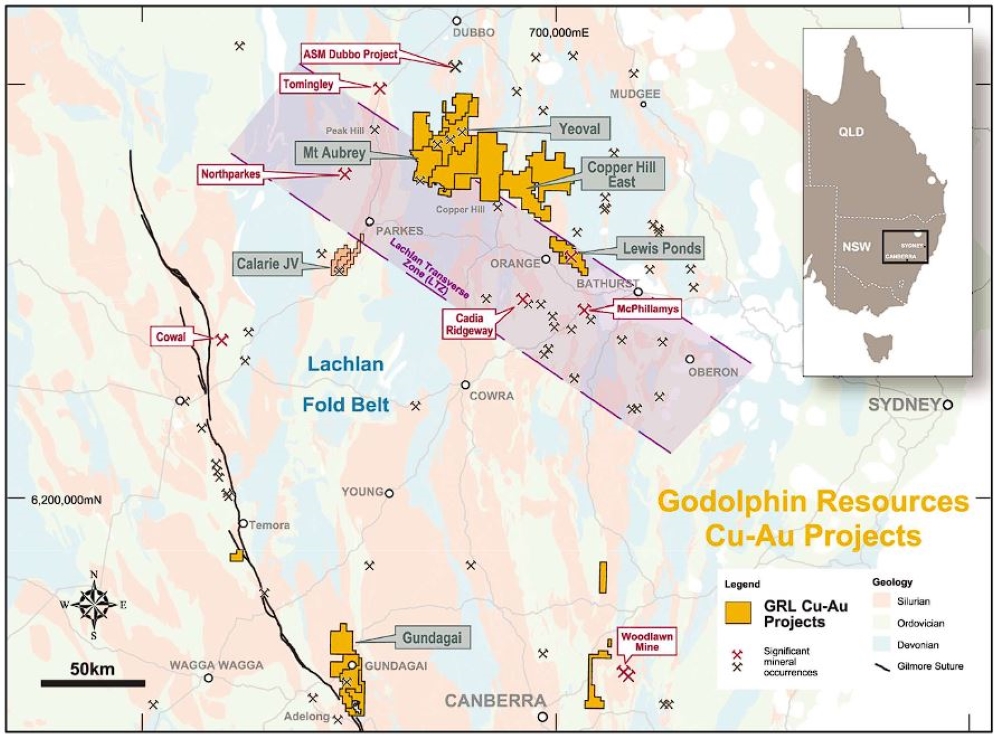 Godolphin Resources asx grl