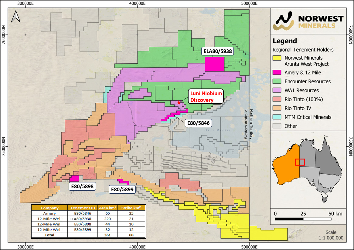 Norwest Minerals (ASX:NWM)