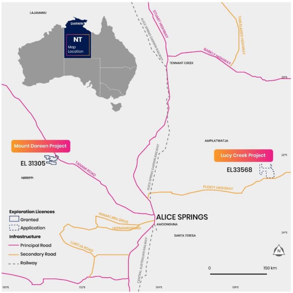 Litchfield, Minerals, ASX, Northern, Territory, Uranium, Copper, Manganese, Exploration, Licence, Lucy, Creek