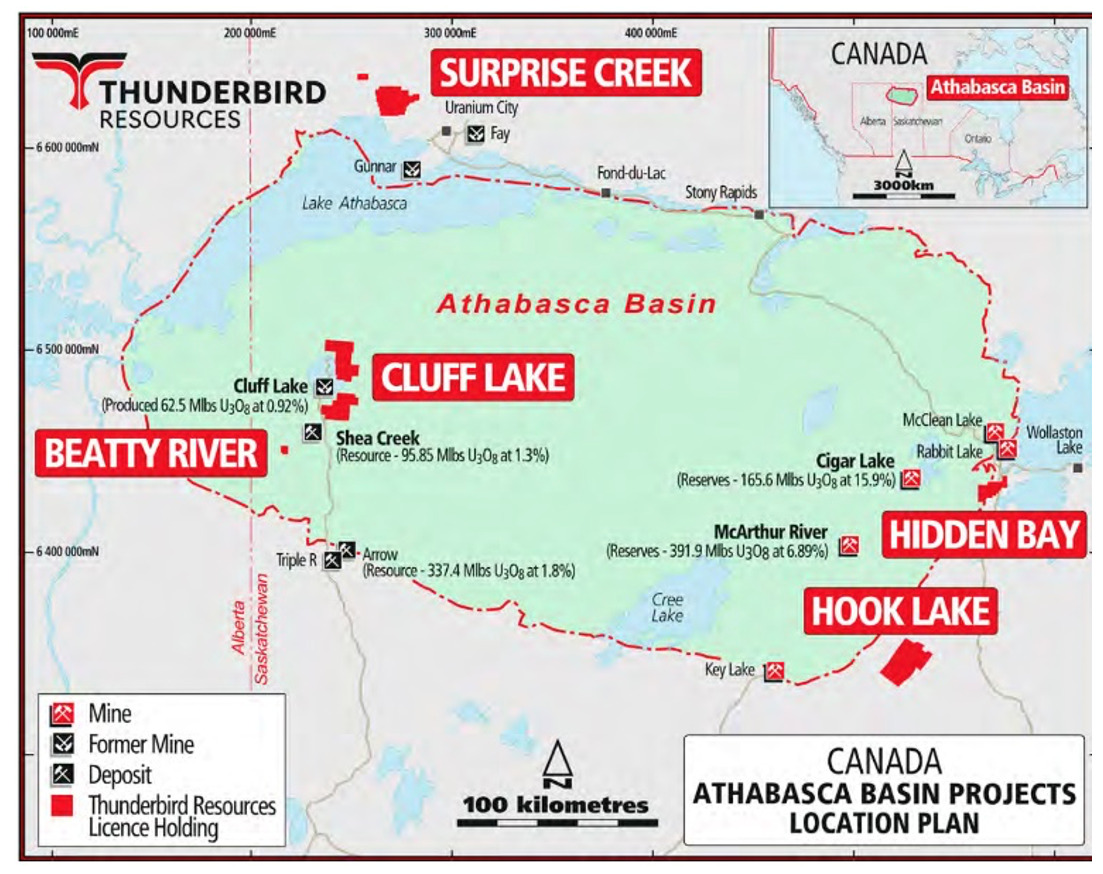 Thunderbird, Resources, Valor, ASX, THB, Athabasca, Basin, Uranium