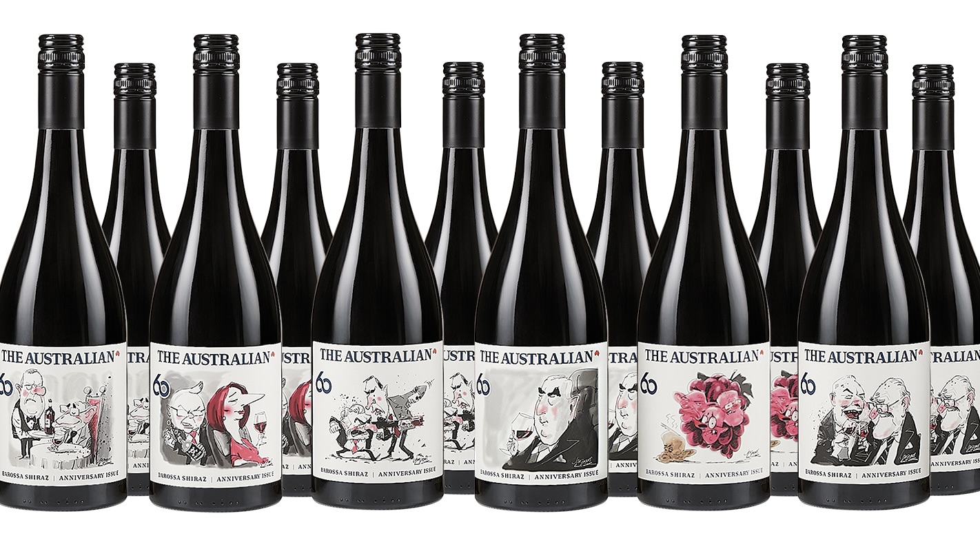 Bold and spicy political cartoons paired a with full-bodied Barossa shiraz