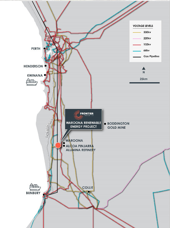 Frontier, Energy, ASX, FHE, Waroona, Debt, Financing, Infradebt, Renewable