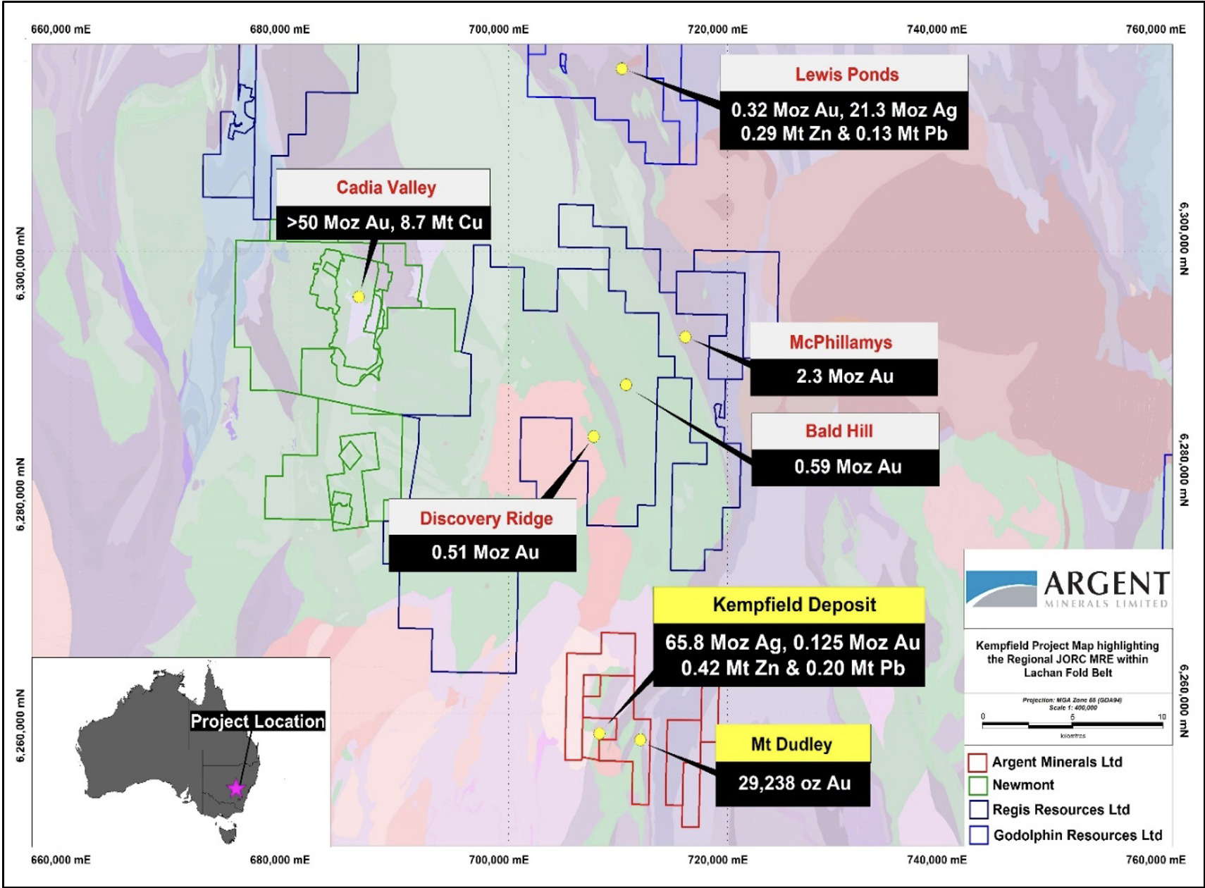 Argent, Minerals, ASX, ARD, Silver, Resource, Ounces, Increase