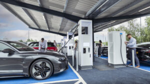 High voltage EV charging