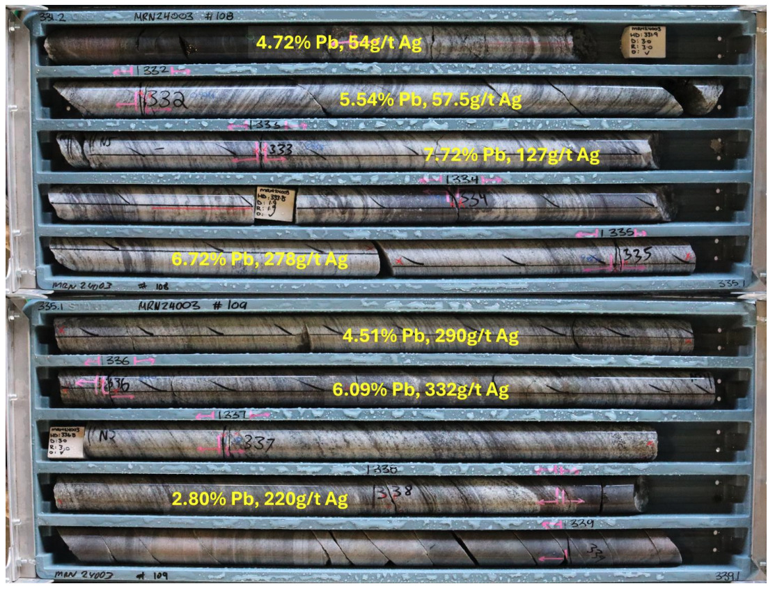 Maronan, Metals, ASX, MMA, Silver, Lead, Gold, Intercepts