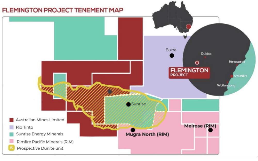 Australian, Mines, ASX, AUZ, Scandiu, Flemington, Scoping, Study