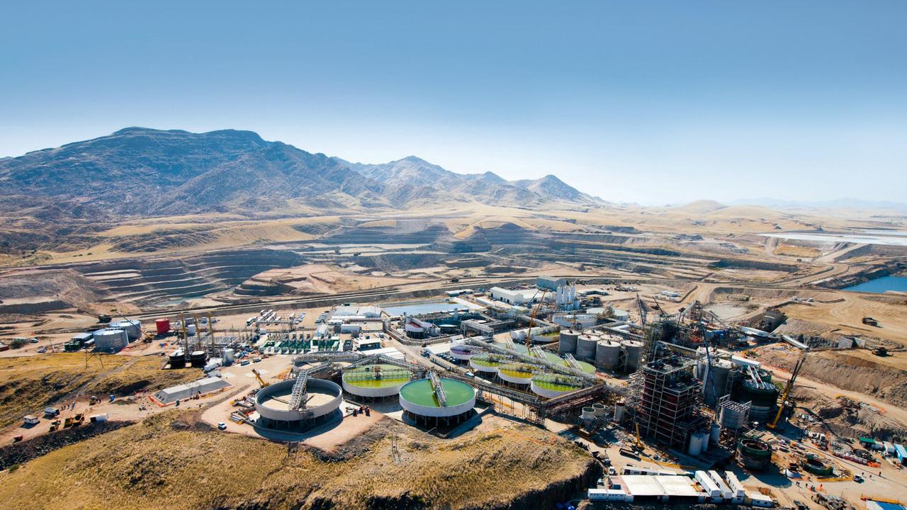 Paladin Energy's Langer Heinrich uranium mine in Namibia. Picture: Supplied