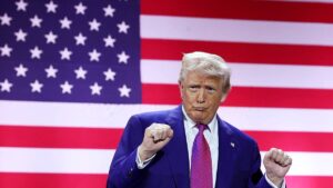 sharemarket trump