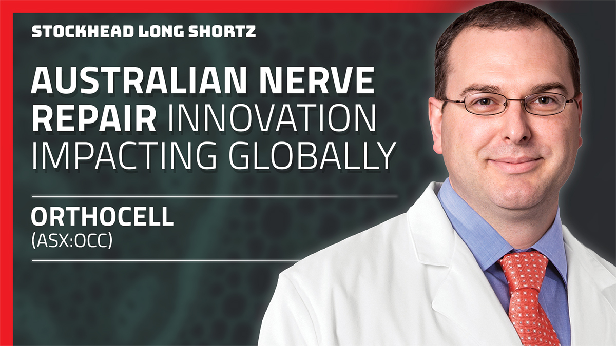 Long Shortz with Orthocell: Capt. Valerio on OCC’s nerve repair device Remplir