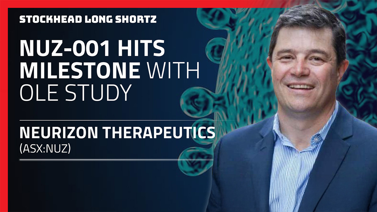 Long Shortz with Neurizon Therapeutics: Last patient completes treatment in OLE study