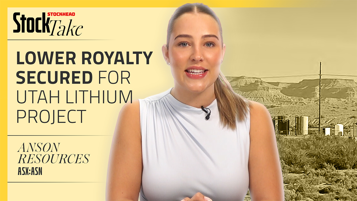 StockTake: Anson locks in first of its kind royalty rate for Green River lithium