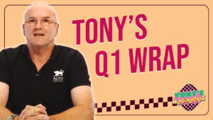 Tony’s Takeaway: Surfs up on the quarterly wrap wave