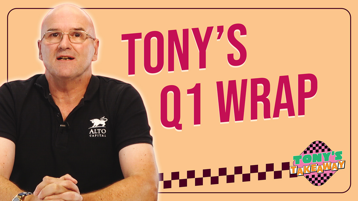 Tony’s Takeaway: Surfs up on the quarterly wrap wave