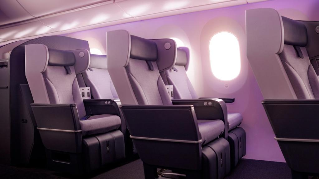 Air New Zealand premium economy seats