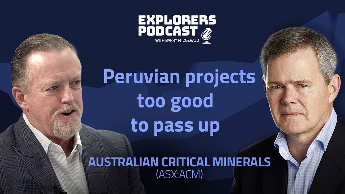 Explorers Podcast: Australian Critical Minerals readies for Peruvian polymetallic perforation