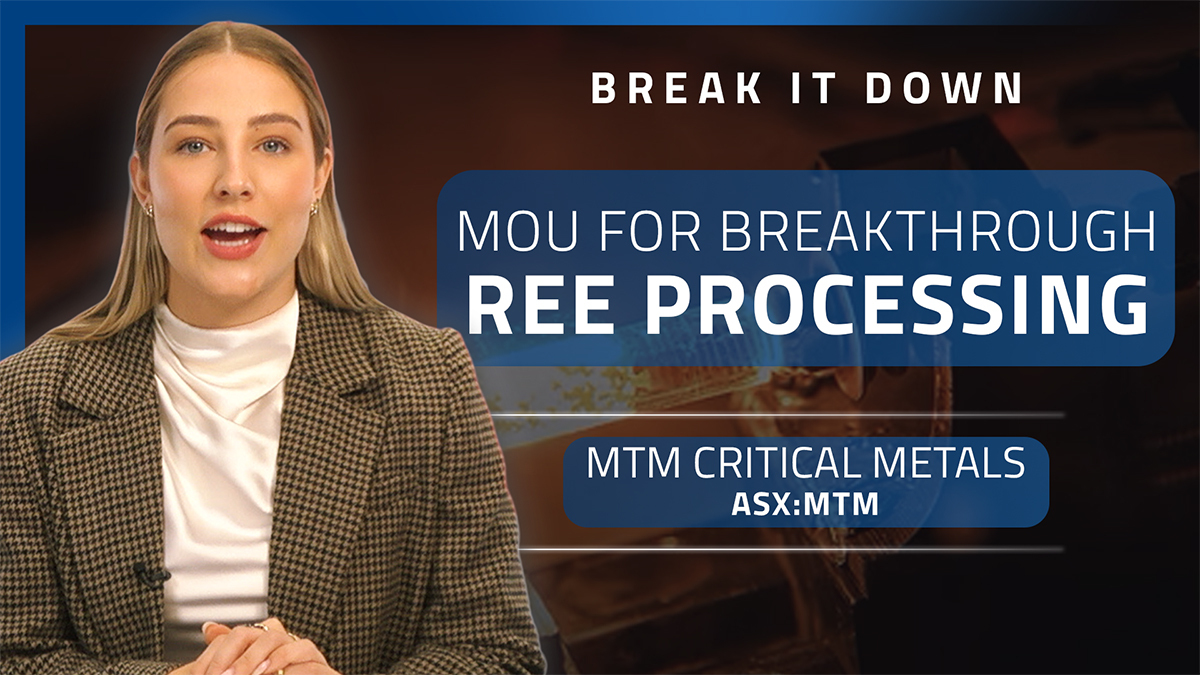 Break it Down: MTM and Meteoric sign MoU for rare earths processing