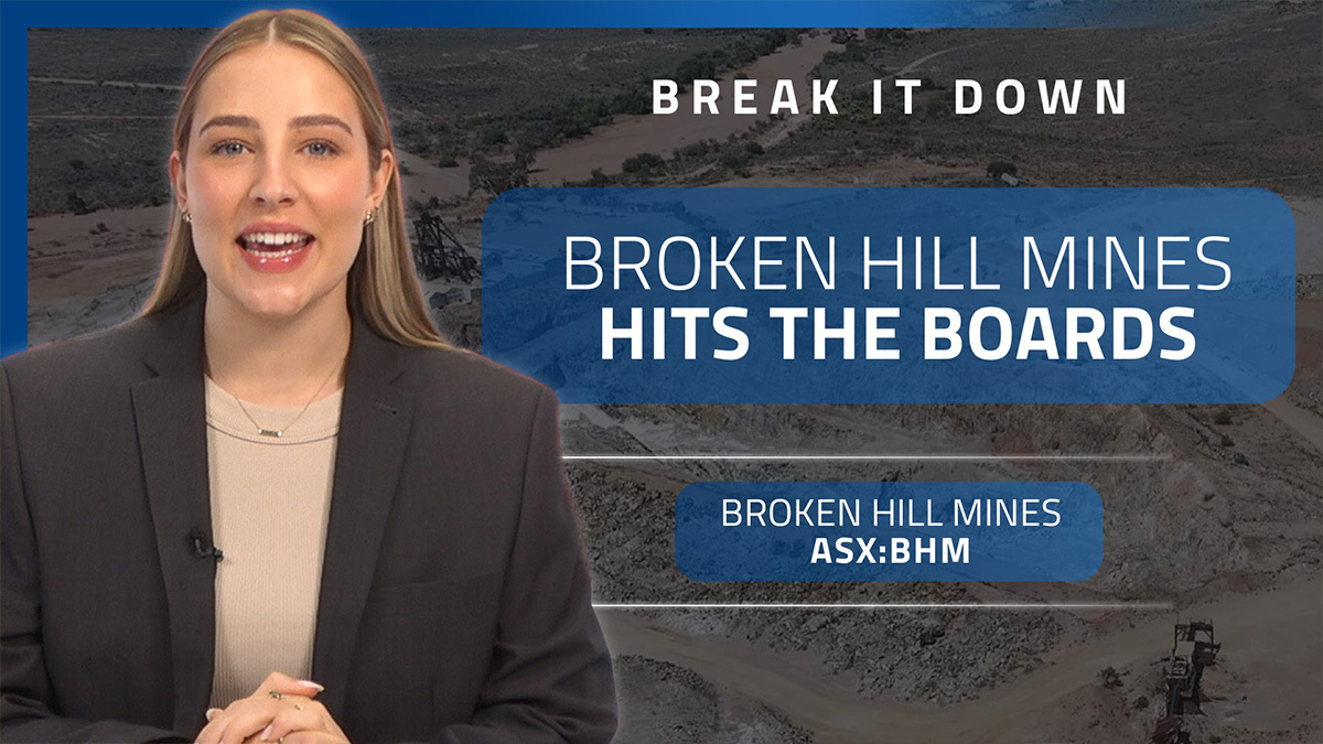 Break it Down: Broken Hill Mines quick to move after ASX debut