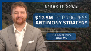 Break it Down: Trigg takes in $12.5m strategic backing for North American antimony