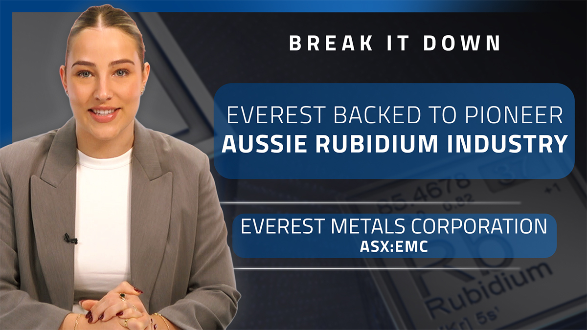 Break it Down: Everest Metals scores $150k in funding towards establish rubidium extraction