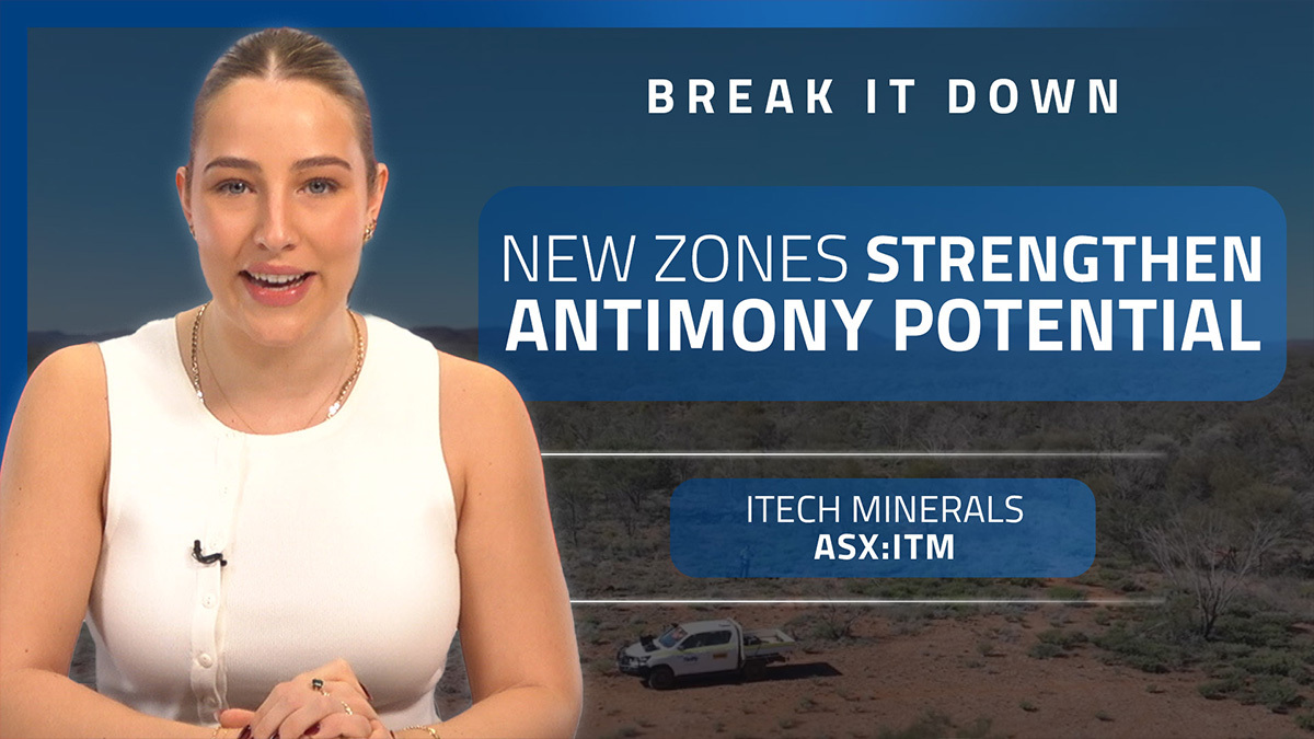 Break It Down: iTech’s finds high-grade antimony zones at Reynolds Range