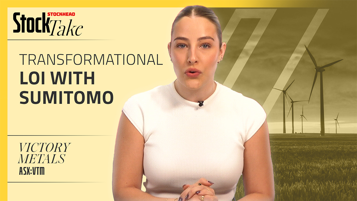 StockTake: Victory and Sumitomo progress North Stanmore rare earths partnership