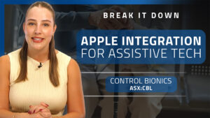 Break it Down: Control Bionics makes big Apple move with assistive tech