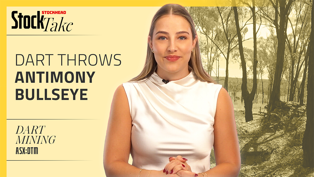 StockTake: Dart strikes high-grade antimony and gold at Coonambula