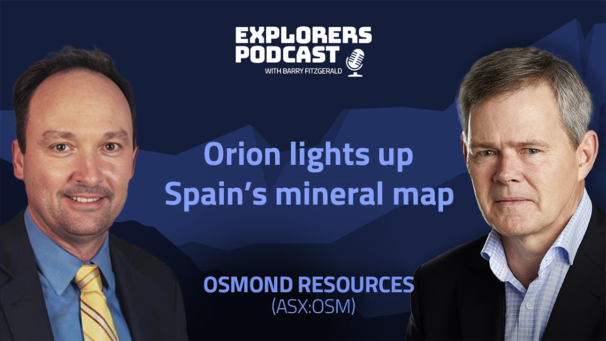 Explorers Podcast: Osmond eyes world-class critical minerals potential in Spain
